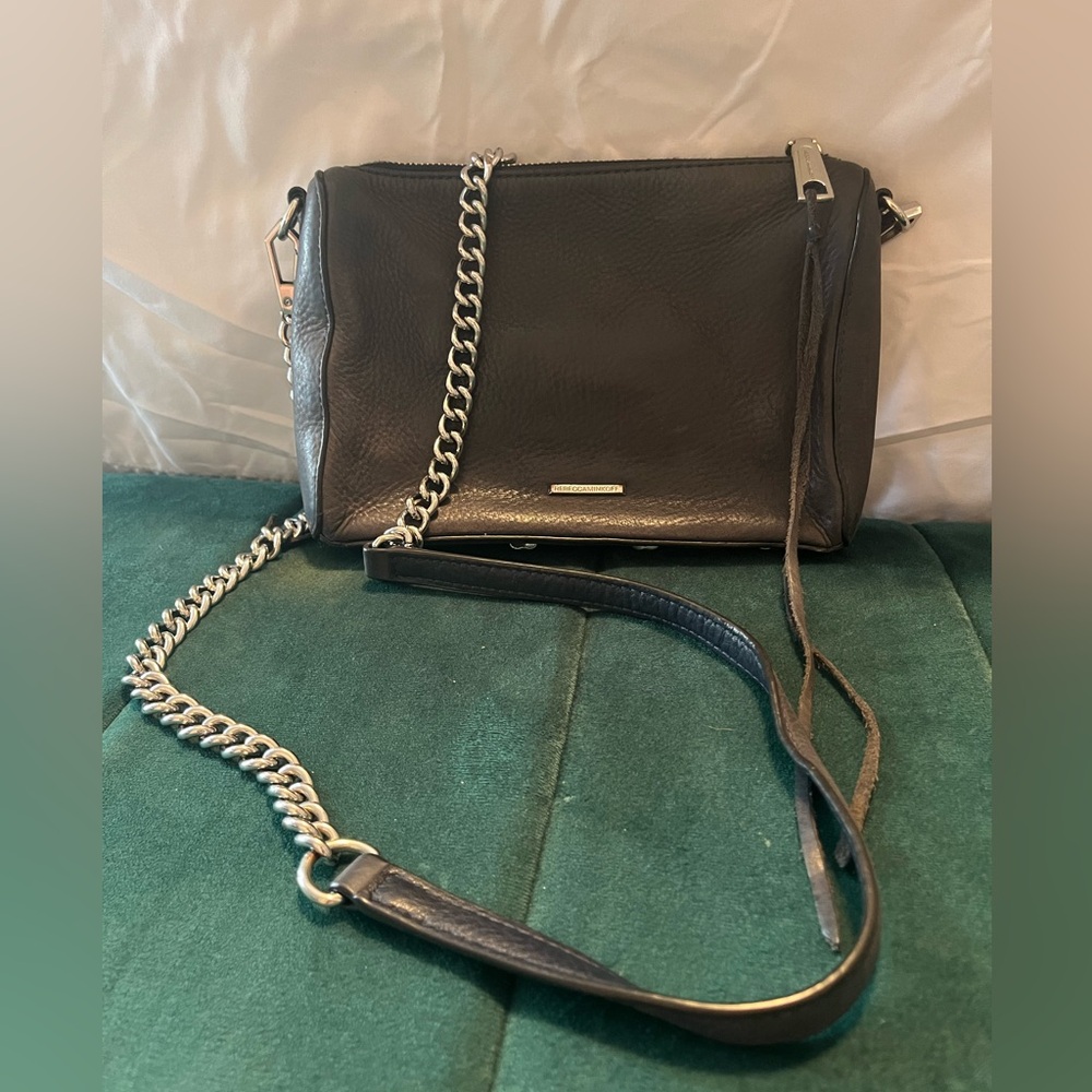 Rebecca Minkoff, Avery Bag, navy suede